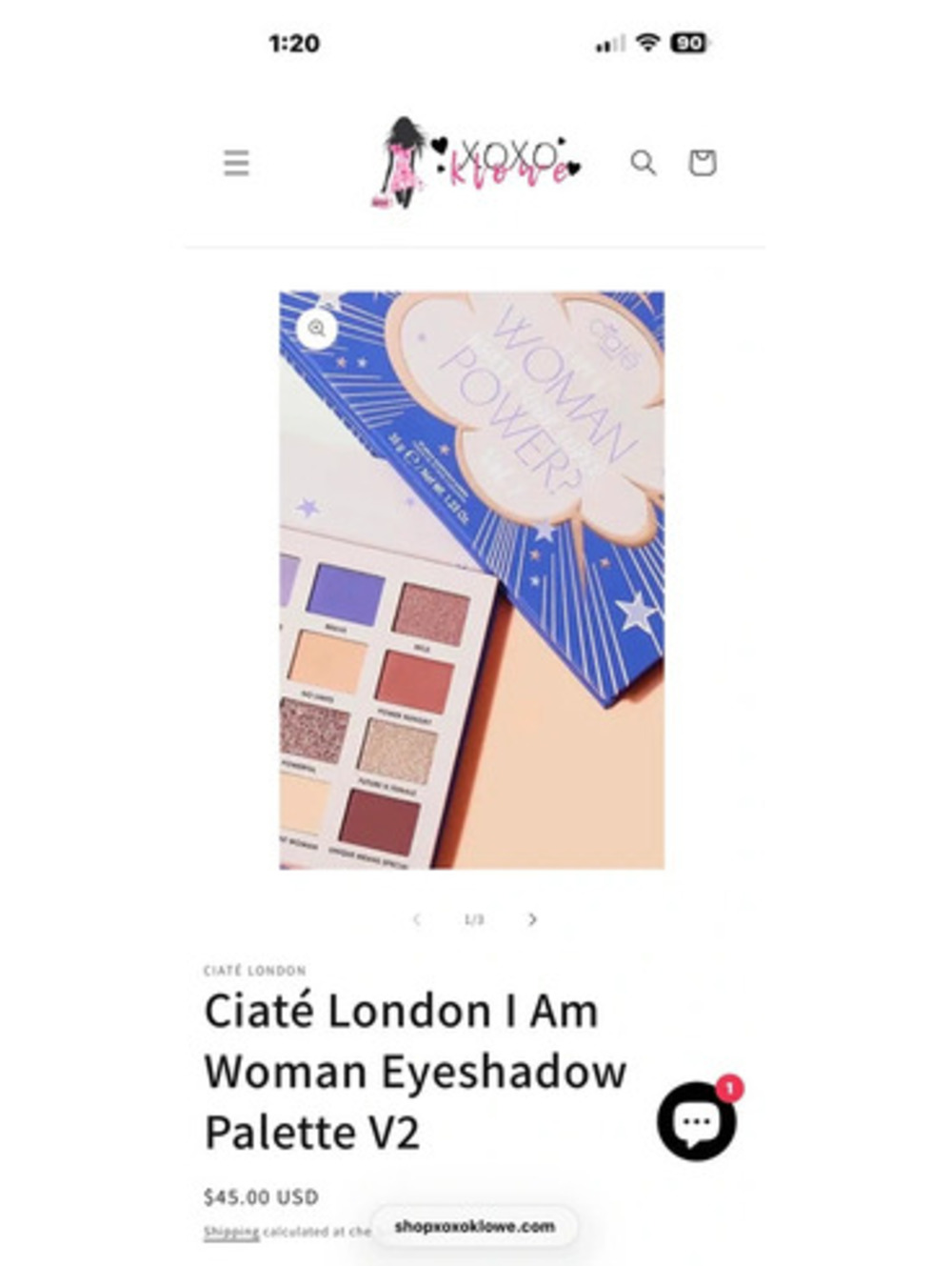 Ciate‎ eye shadow palette